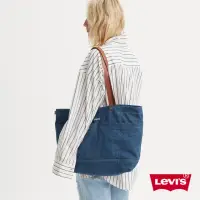 在飛比找momo購物網優惠-【LEVIS 官方旗艦】女款 簡約船形丹寧托特包 / 精工刺