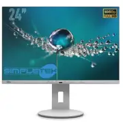 Fujitsu B2410W Monitor 24 " 16:10 LED Professional Full HD 1080P White Screen