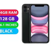Apple iPhone 11 (128GB, Black) Australian Stock - Grade (Excellent)
