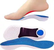 [Generic] Arch Support Insoles | 2x Massage Shoes Inserts - Comfort Absorb Shock In Work Boots And Shoes Insoles, Motion Control