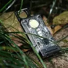 USB C Flashlight with Solar Panel Rechargeable Battery Multiple Lighting Modes