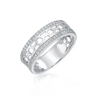 【IR】簍空設計感 純銀 女款戒指飾品