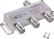 TV Antenna Splitter 3Way F-Type Aerial 5-2400MHz Power Pass Foxtel