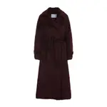 [Max Mara] Max Mara-Cherry Red Alpaca Albata Coat-Donna 36 IT