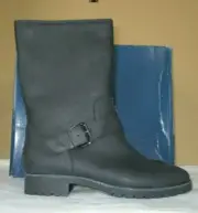 Sperry Top-Sider Black Leather Cortland Boot - Size 6.5M NIB $180