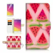 Watermelon TPU Phone Wallet Case Cover For Samsung A53 5G- 21514