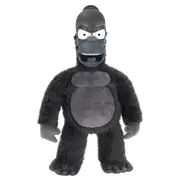 The Simpsons 16 In King Kong Homer Plush Soft Toy Black Kids/Children 14y+