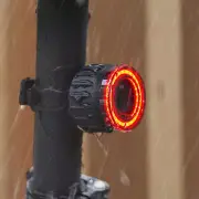 Bicycle Rear Light USB Charging HighVisibility Multifunction Flashing Tail Light