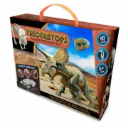 Heebie Jeebies Paleontology Kit Kids Science Toy Triceratops Fossil Set 5+