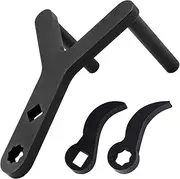 Lower Control Arm Pry Tool Kit, 1/2" Suspension Bushing Removal Tool & Pry Bar Wrench Adapter Heads for Control Arm and Suspension Maintenance in Tight Spaces