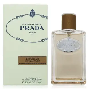 【PRADA 普拉達】Infusion de Vanille 香草精粹淡香精 EDP 100ml(平行輸入)