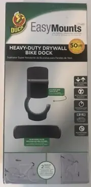 DUCK Easy Mounts Heavy Duty Dry Wall Bike Dock Rack Mount hanging system 50# lbs