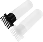 ERINGOGO Hair Oil Bottle Comb Shampoo Container Hair Salon Equipment Shampoo Dispenser