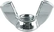 Romak 09845 Forged Steel Zinc Plated Wing Nuts, M10