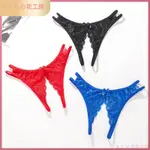 性感透明誘惑蕾絲開檔免脫內褲女T丁字褲UNDERPANTS WEAR BRIEFS