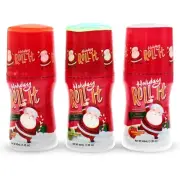 3 Pack | Slime Sour Roller Licker Candy - Assorted, Cherry, Green Apple, Strawbe
