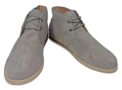 Men 12 Hari Mari Adobe Desert Ankle Boot Suede Leather Stone Color