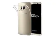 Samsung Galaxy s8 s8+ PLUS TPU transparent clear bumper cushion back case cover