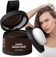 Hairline Powder,Hair Texture Powder with Applicator, Root Touchup Up | Long Lasting Hair Shading Tool, Hair Concealer Gray Coverage for Fine and Thinning Hair