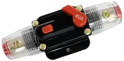 CIRCUIT BREAKER 40A - 12V-24V DC HOME SOLAR SYSTEM WATERPROOF RESET FUSE
