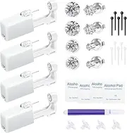 [Makalong] 4pcs Ear Piercing Kit, Easy And Safe Ear Piercing Gun, Ear Piercing Gun Kit, Disposable Earring Piercing Kit, Piercing Kit, Piercing Gun, 1, 0, 0
