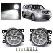 Clear Fog Lights Lamp For Nissan Leaf 2011 2012 2013 2014 2015 2016 Replacement (for: Nissan)