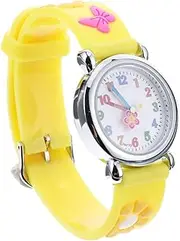 [GLSTOY] Watch Watch for Watch for Boys Childrens Digital Watch Childs Cartoon Watch Wrist Stopwatch White