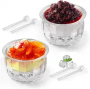 2-Pack Chilled Serving Bowls, Chilled Salad Bowl Set, Chilled Dip Bowl, Dip Cool