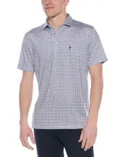 TailorByrd Floral Leaves Printed Performance Shirt
