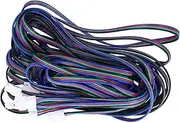 ANKROYU 5 Pcs 2 Meters Motor Extension Cord, Male to Female Extruder Motor Extended Cable, Stepper Motor Extension Cable for 3D Printer Accessories