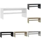 Coffee Table Engineered Wood Storage Shelf Side Table Multi Colours vidaXL