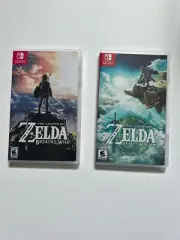 Legend of Zelda Tears of the Kingdom Breath of the Wild Custom Cases