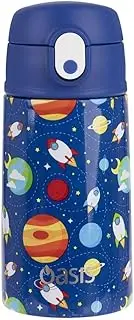 [OASIS] Double Wall Insulated Kids 400ml Drink Bottle Stainless Steel Outer Space