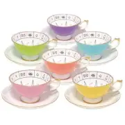 Tea Fortune Telling Ainsley Nerros Cup Saucer All Color Set 6 Colors