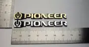 Pioneer Speaker Badge Silver or Gold Emblem Logo Pair Custom Made