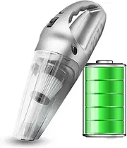[STOBAZA] Portable Mini Handheld Car Vacuum Cleaner Wet Dry Dual Use USB Rechargeable Efficient Dust Collector for Quick Cleanup of Spills Crumbs Ashes Vehicles