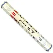 2 X WHITE MUSK ~ INCENSE STICKS~ Hem Hexagonal Pack of 20 Sticks Wicca