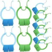 Nose 10 Pack of Snore Prevention Nose Strips Foam Nosebleed Control Clips for Underwater Swimming Boys and Girls' Breathing Training Clip