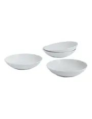 [Royal Doulton] Gordon Ramsay Maze Pasta Bowl Set of 4 24cm 9.5 in Light Grey