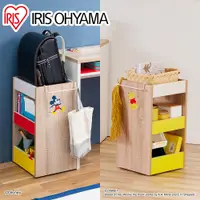 在飛比找蝦皮商城優惠-IRIS OHYAMA 迪士尼系列木質桌邊滑動收納櫃 WSW