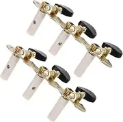 Totority 1 Set Guitar Tuner Accessories Guitar Pegs Guitar Tuning Peg Buttons Classical Guitar Tuning Machines Electric Guitar Knobs Acoustic Guitar Accessories Tuning Pegs Metal Golden