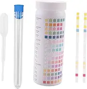 domoi Water Testing Strips for Drinking Water- EPA Level Home Use, Water Test Strips with Lead, Mercury, Iron, PH, Hardness
