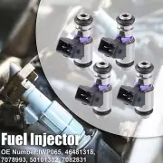 4 Pcs IWP065 46481318 Fuel Injector for Fiat Palio Hatchback 1.0L 1996-2003