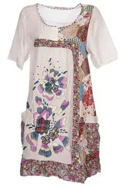 Newa Tunic Dress--MAN-324-W