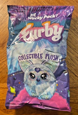 Sonic Wacky Pack Furby Collectible Plush Toy Sealed Unopened Light Blue 2023