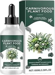 Venus Flytrap Food,Plant Growth Nutrient 100ml | Carnivorous Liquid Plant Food Feeding Supplement Drops for Venus Flytraps, Sundew