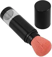 [Generic] Automatic Powder Spray Makeup Brush Makeup Blush Dusting Spray Blush for Cheeks Blush Brush Compact Makeup Brush Power Puff Makeup Portable Makeup Brush Pink Artificial Fiber