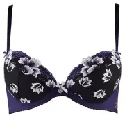 Aubade Paris Passion Creole 36D Push-up bra and L Thong set