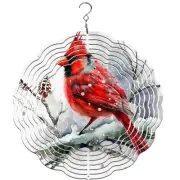 Cardinal Wind Spinner, yard decoration