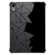 iPad mini (6th gen) iPad Impact Case Abstract Mountain Black